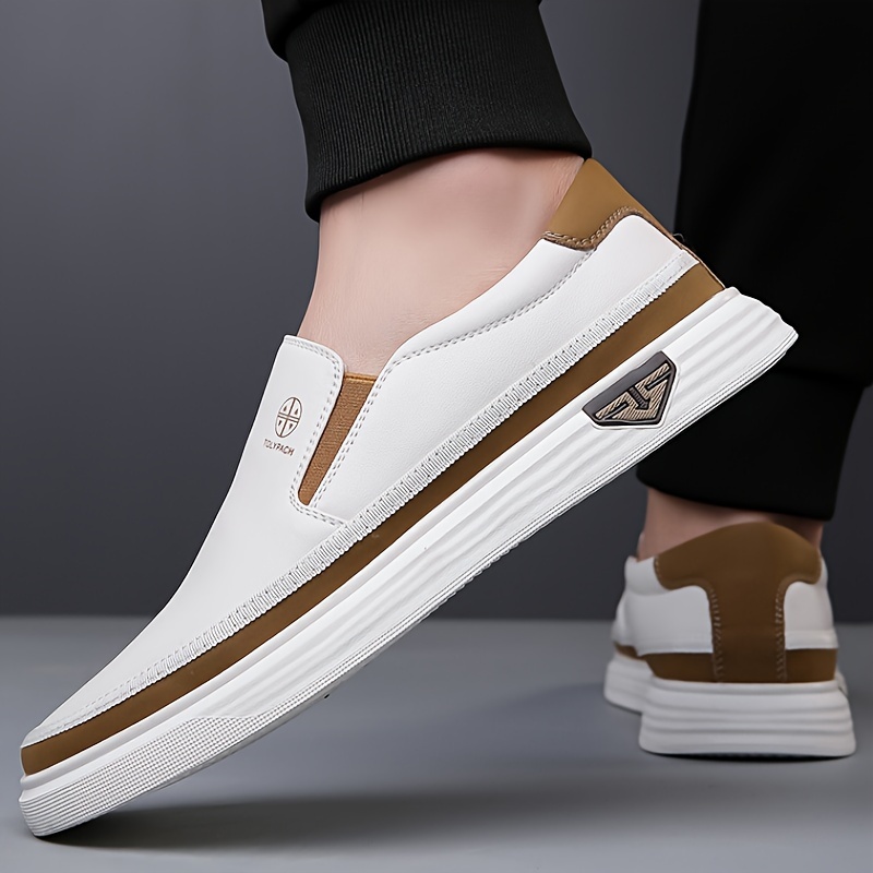 chaussures décontractées simples pour hommes, idéales pour les vacances en plein air, avec semelle souple et dessus doux, mocassins antidérapants chaussures décontractées simples pour hommes, idéales pour les vacances en plein air, avec semelle souple et dessus doux, mocassins antidérapants