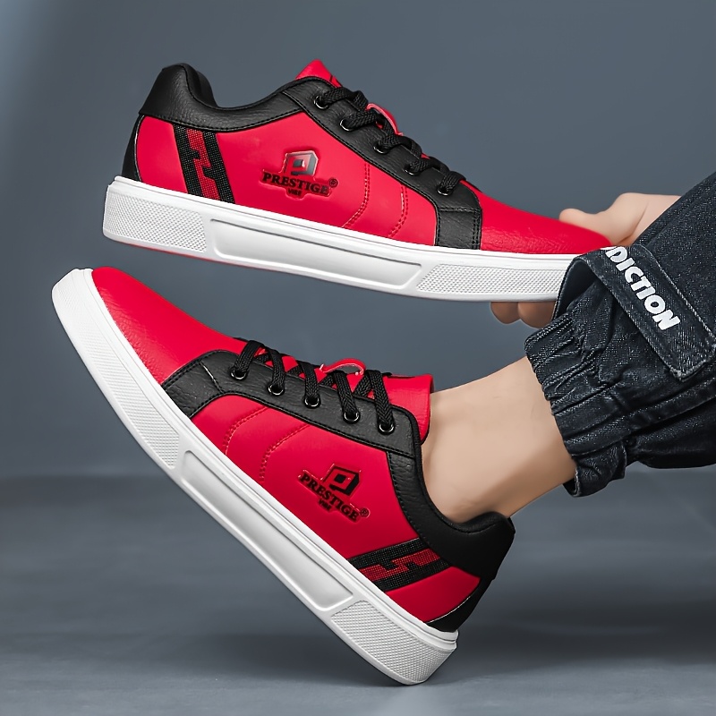 prestigevibe baskets d'entraînement pour hommes et grandes tailles chaussures de sport basses légères et amortissantes pour salle de sport, skateboard, tenue décontractée chaussures de sport (options multicolores) prestigevibe baskets d'entraînement pour hommes et grandes tailles chaussures de sport basses légères et amortissantes pour salle de sport, skateboard, tenue décontractée chaussures de sport (options multicolores)