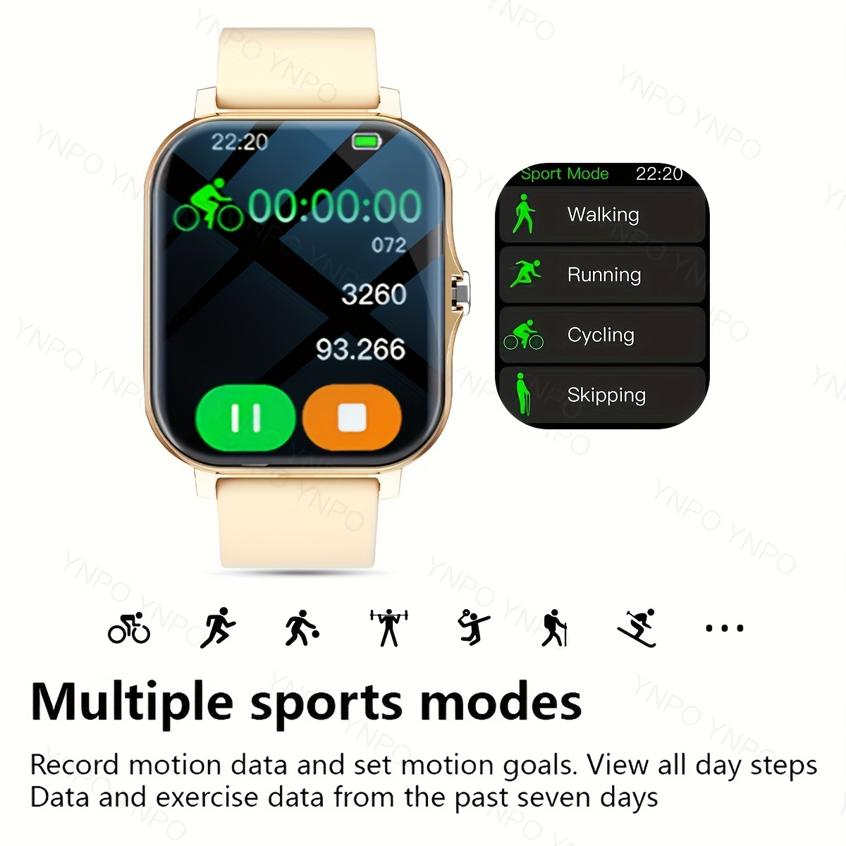 nouvelle montre connectée avec appel/réception sans fil, modes sportifs multiples, contrôle de l'appareil photo, notifications de messages, design ultra fin sans cadre. convient pour android et iphone, unisexe, idéale comme cadeau nouvelle montre connectée avec appel/réception sans fil, modes sportifs multiples, contrôle de l'appareil photo, notifications de messages, design ultra fin sans cadre. convient pour android et iphone, unisexe, idéale comme cadeau