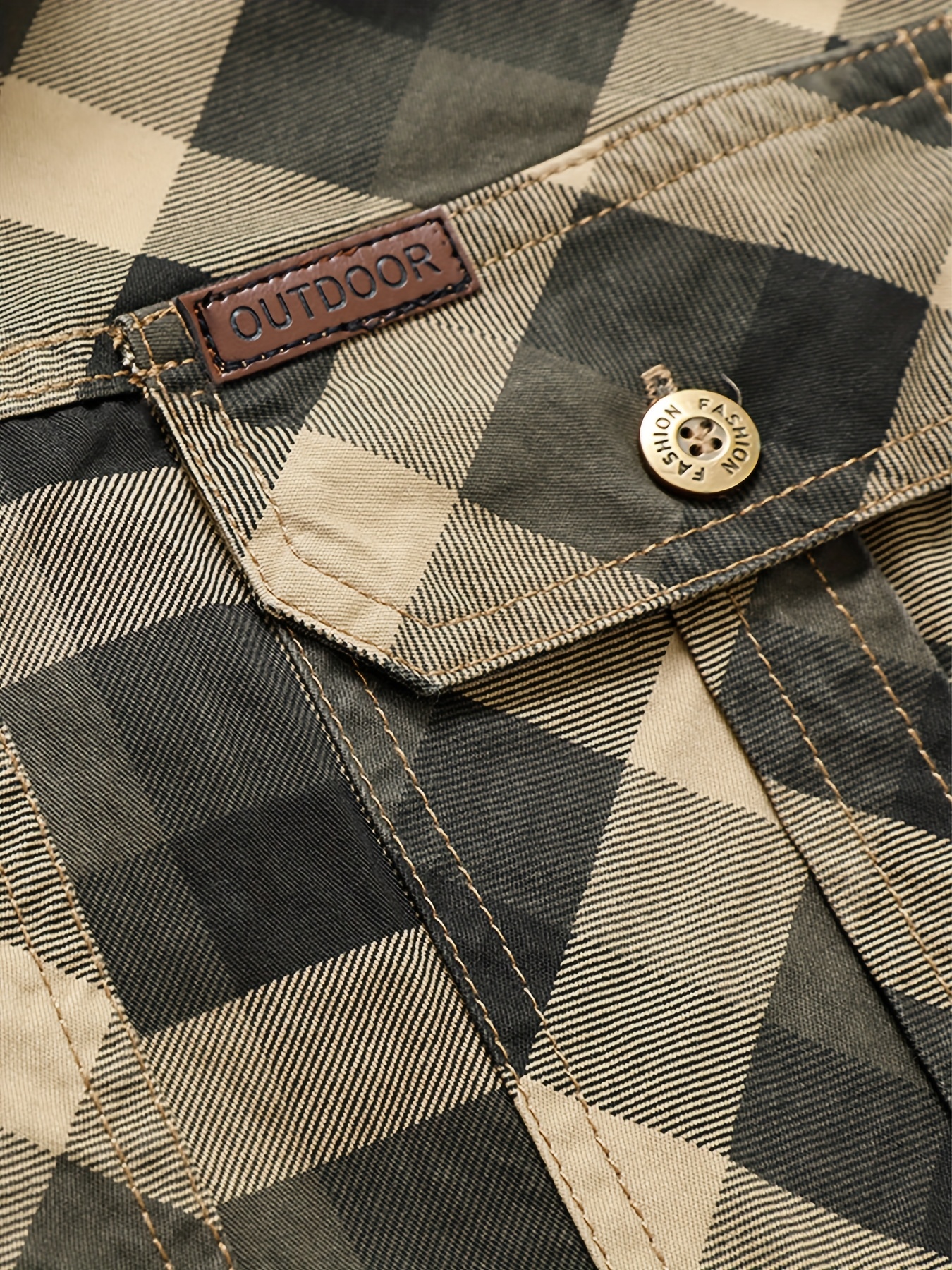 nouvelle chemise à carreaux à manches longues pour homme, printemps/automne, pour tenue décontractée quotidienne, chemise de travail avec grandes poches nouvelle chemise à carreaux à manches longues pour homme, printemps/automne, pour tenue décontractée quotidienne, chemise de travail avec grandes poches