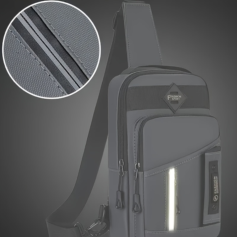 sac de poitrine extérieur pour hommes shilan bandoulière en nylon Élégante, sling sportif multifonctionnel décontracté avec sangle réglable (100 1.0cm), fermeture Éclair, et compartiments multiples pour les trajets quotidiens & aventures, sac bandoulière sac de poitrine extérieur pour hommes shilan bandoulière en nylon Élégante, sling sportif multifonctionnel décontracté avec sangle réglable (100 1.0cm), fermeture Éclair, et compartiments multiples pour les trajets quotidiens & aventures, sac bandoulière
