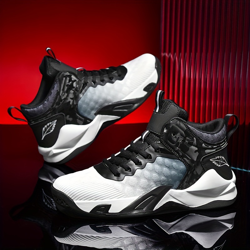 chaussures de basketball pour hommes, absorption des chocs et rebond d'été, chaussures de sport pour hommes, baskets antidérapantes et résistantes à l'usure chaussures de basketball pour hommes, absorption des chocs et rebond d'été, chaussures de sport pour hommes, baskets antidérapantes et résistantes à l'usure
