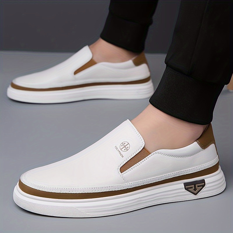 chaussures décontractées simples pour hommes, idéales pour les vacances en plein air, avec semelle souple et dessus doux, mocassins antidérapants chaussures décontractées simples pour hommes, idéales pour les vacances en plein air, avec semelle souple et dessus doux, mocassins antidérapants