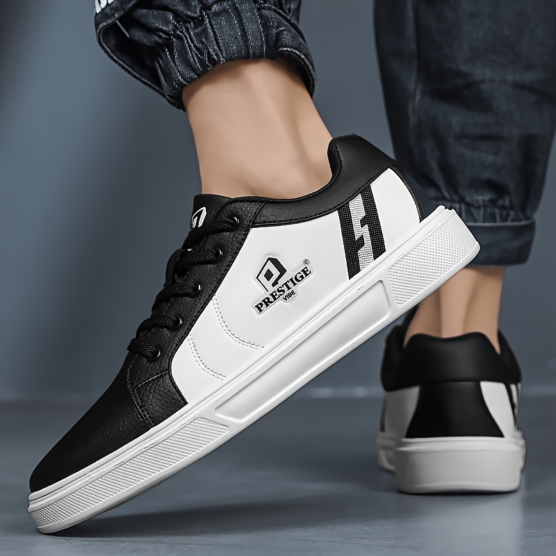 prestigevibe baskets d'entraînement pour hommes et grandes tailles chaussures de sport basses légères et amortissantes pour salle de sport, skateboard, tenue décontractée chaussures de sport (options multicolores) prestigevibe baskets d'entraînement pour hommes et grandes tailles chaussures de sport basses légères et amortissantes pour salle de sport, skateboard, tenue décontractée chaussures de sport (options multicolores)