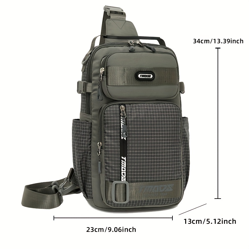 sac de poitrine tendance anti vol multi usage pour hommes et femmes, sac de voyage sportif à une épaule ou croisé, sac à dos léger et petit sac de poitrine tendance anti vol multi usage pour hommes et femmes, sac de voyage sportif à une épaule ou croisé, sac à dos léger et petit