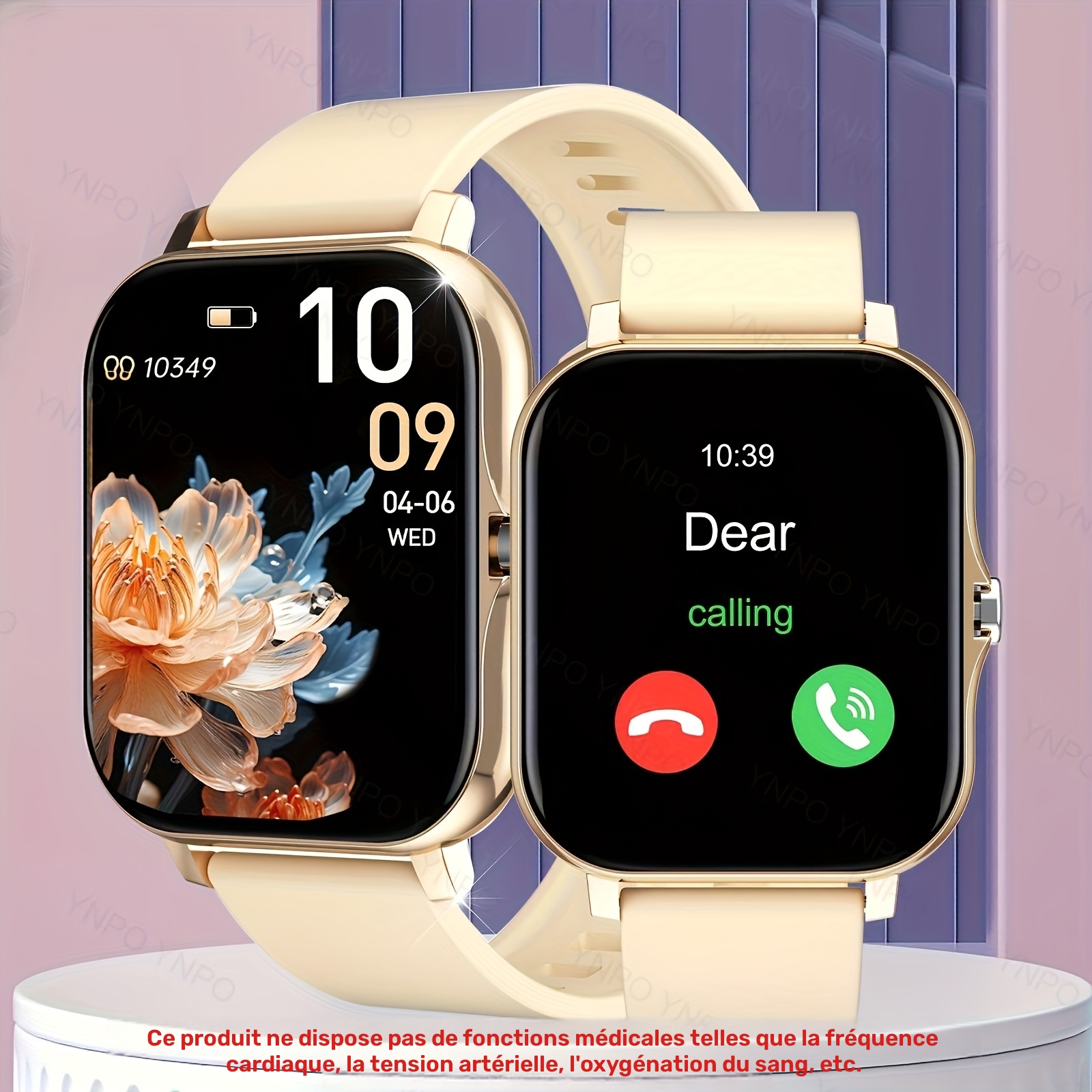 nouvelle montre connectée avec appel/réception sans fil, modes sportifs multiples, contrôle de l'appareil photo, notifications de messages, design ultra fin sans cadre. convient pour android et iphone, unisexe, idéale comme cadeau nouvelle montre connectée avec appel/réception sans fil, modes sportifs multiples, contrôle de l'appareil photo, notifications de messages, design ultra fin sans cadre. convient pour android et iphone, unisexe, idéale comme cadeau