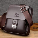 Sacoche Bandoulière Homme – Messenger Cuir Kangourou