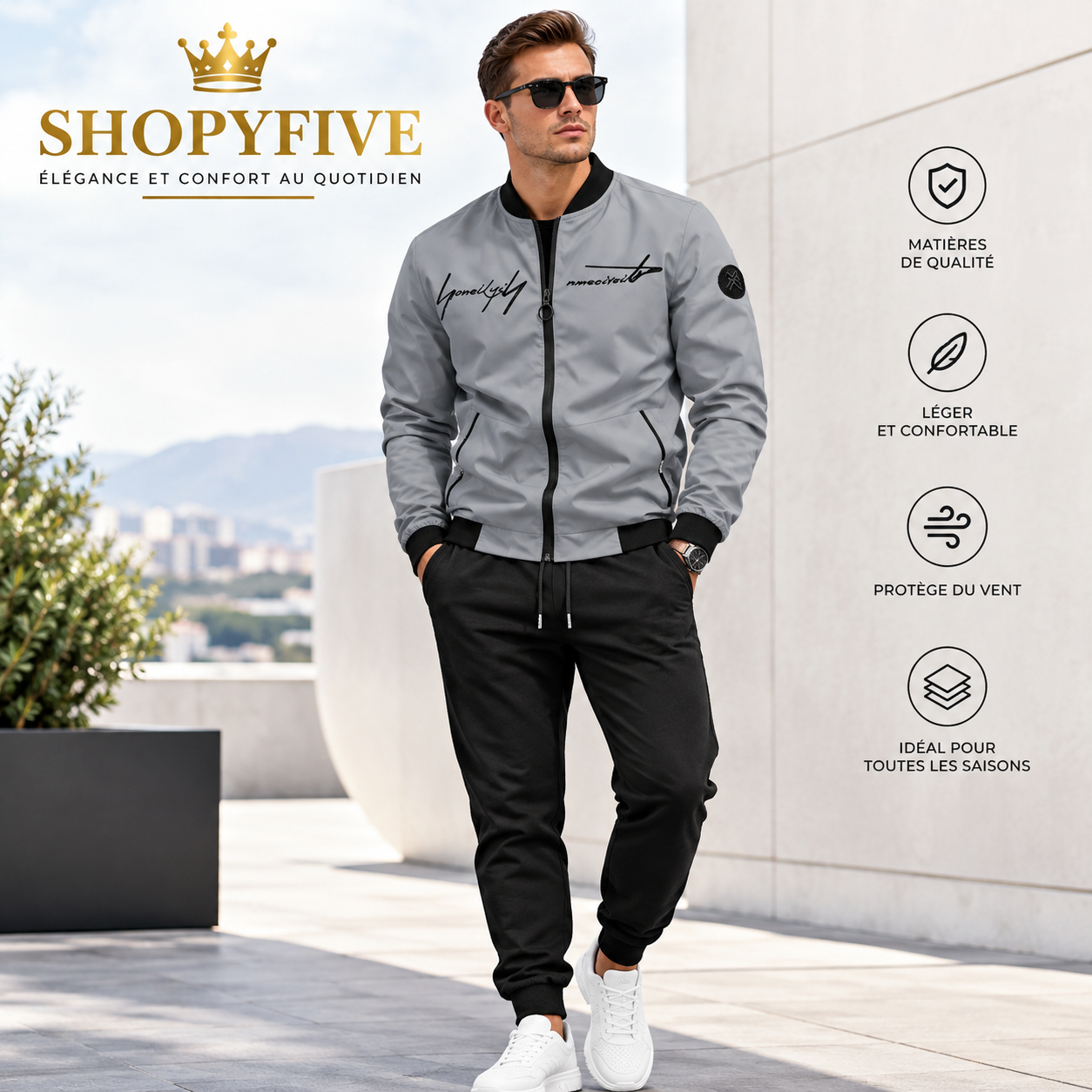 ensemble décontracté homme — veste & jogging ensemble décontracté homme — veste & jogging