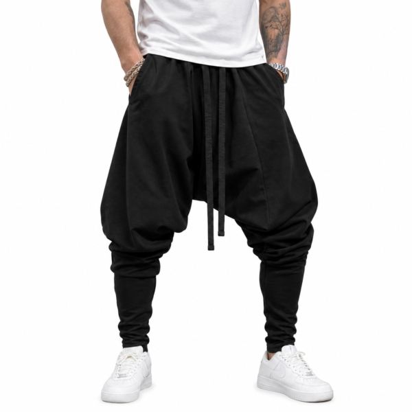 pantalon sarouel homme streetwear hip hop