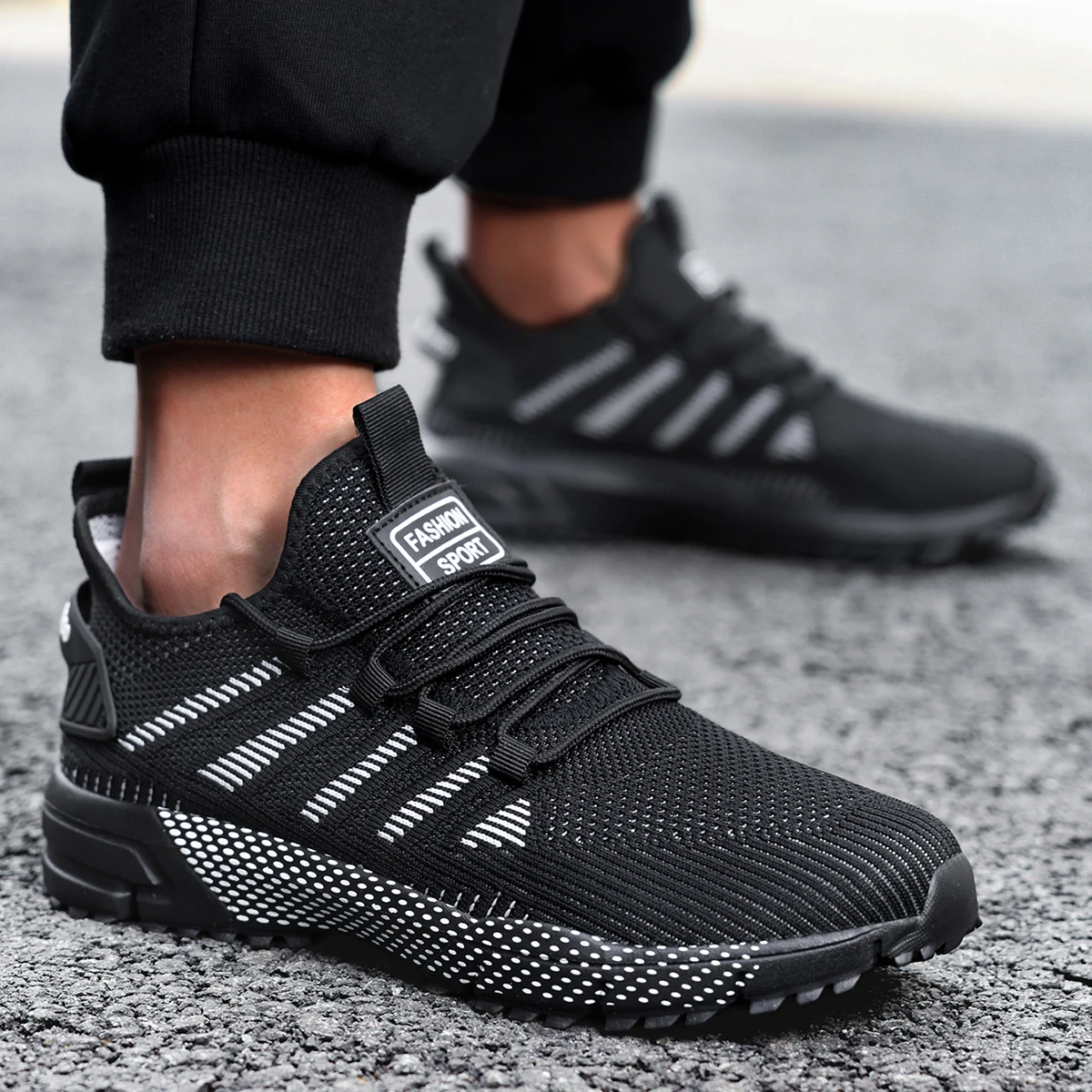 nouvelles baskets hommes chaussures décontractées mode respirant marche maille chaussures plates hommes sneaker 2026 tenis feminino noir homme chaussures de sport nouvelles baskets hommes chaussures décontractées mode respirant marche maille chaussures plates hommes sneaker 2026 tenis feminino noir homme chaussures de sport