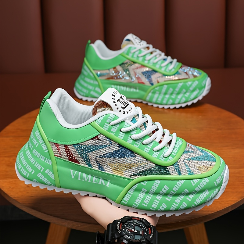 1 paire de baskets à la mode pour hommes chaussures basses décontractées à lacets avec dessus en faux, intérieur en tissu et semelle en caoutchouc 1 paire de baskets à la mode pour hommes chaussures basses décontractées à lacets avec dessus en faux, intérieur en tissu et semelle en caoutchouc