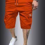 Short Cargo Homme Multi-Poches