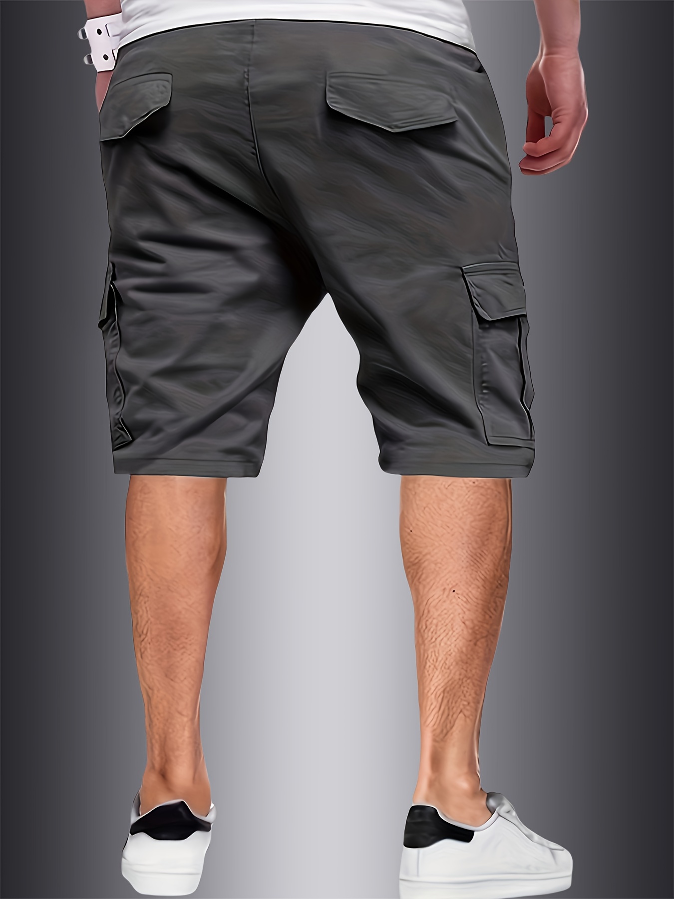 nouveau short de travail cargo transfrontalier pour homme avec plusieurs poches, short de randonnée décontracté et à la mode pour l'extérieur pour homme nouveau short de travail cargo transfrontalier pour homme avec plusieurs poches, short de randonnée décontracté et à la mode pour l'extérieur pour homme