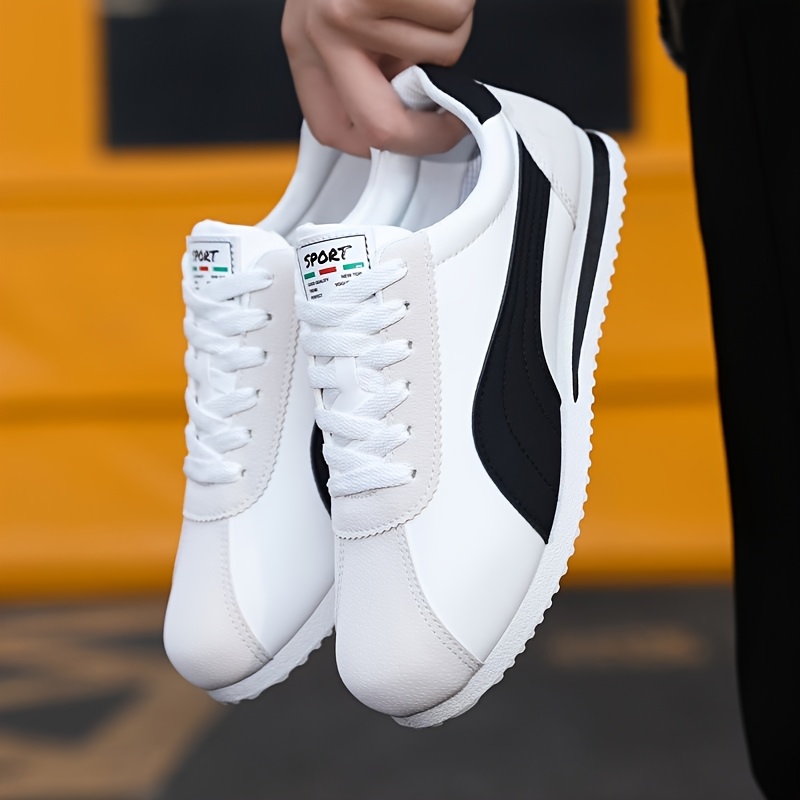 baskets, chaussures vintage forrest gump pour homme, chaussures de loisirs légères et respirantes à blocs de couleur, chaussures de skate basses polyvalentes pour les trajets quotidiens et le sport baskets, chaussures vintage forrest gump pour homme, chaussures de loisirs légères et respirantes à blocs de couleur, chaussures de skate basses polyvalentes pour les trajets quotidiens et le sport