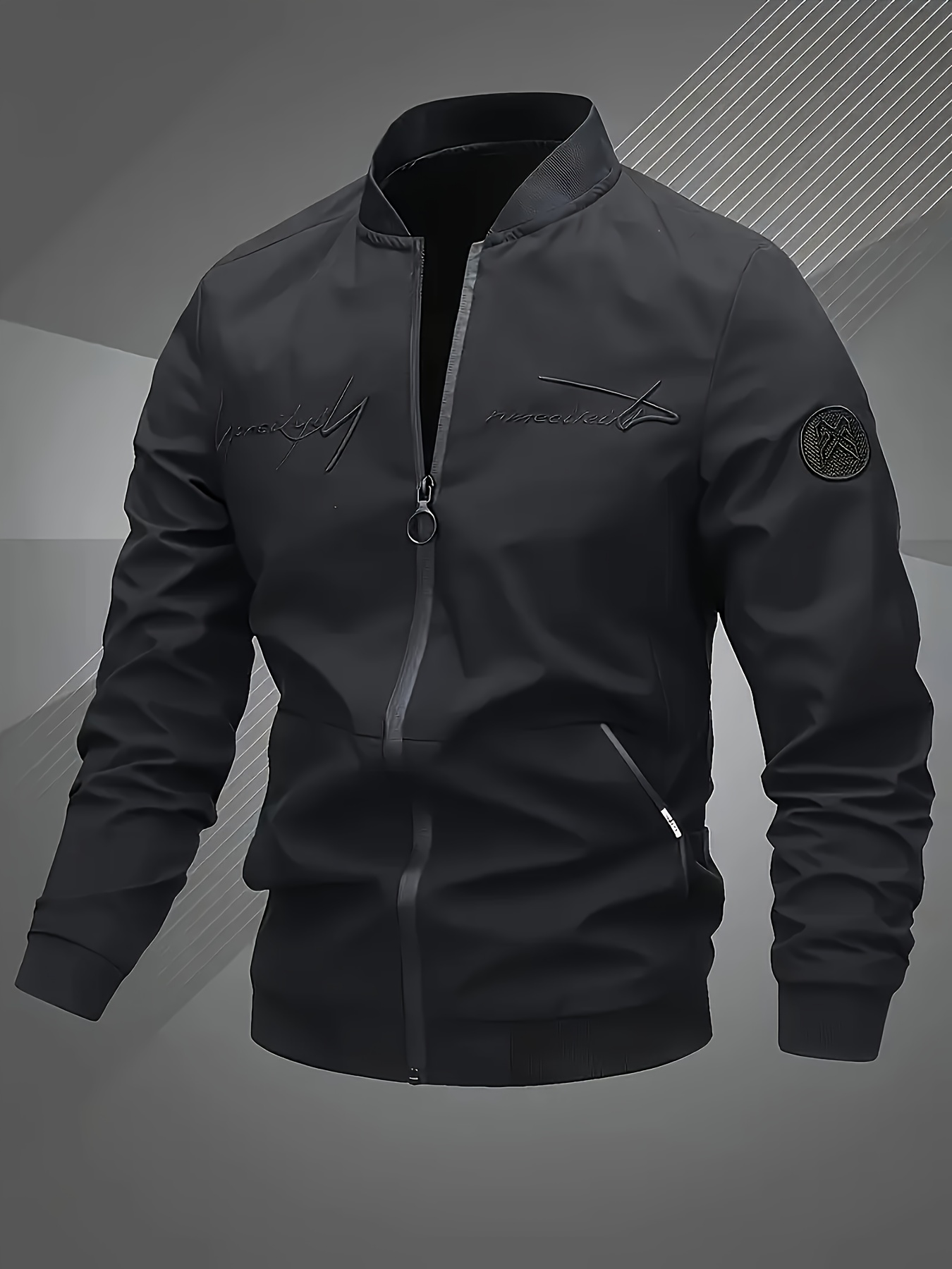 ensemble décontracté pour homme avec veste et pantalon de survêtement, tenue deux pièces ensemble décontracté pour homme avec veste et pantalon de survêtement, tenue deux pièces