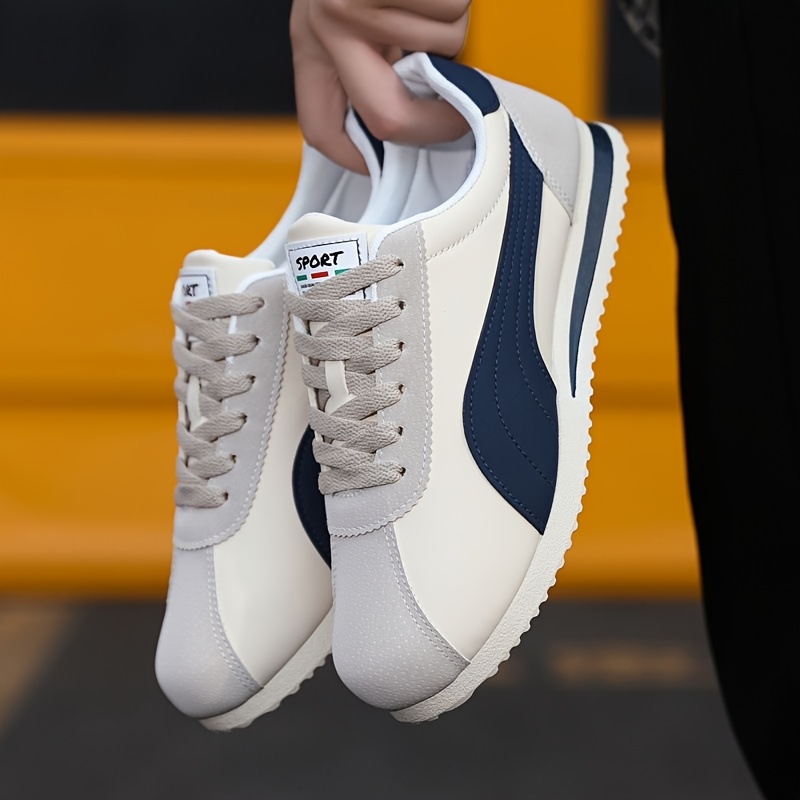 baskets, chaussures vintage forrest gump pour homme, chaussures de loisirs légères et respirantes à blocs de couleur, chaussures de skate basses polyvalentes pour les trajets quotidiens et le sport baskets, chaussures vintage forrest gump pour homme, chaussures de loisirs légères et respirantes à blocs de couleur, chaussures de skate basses polyvalentes pour les trajets quotidiens et le sport