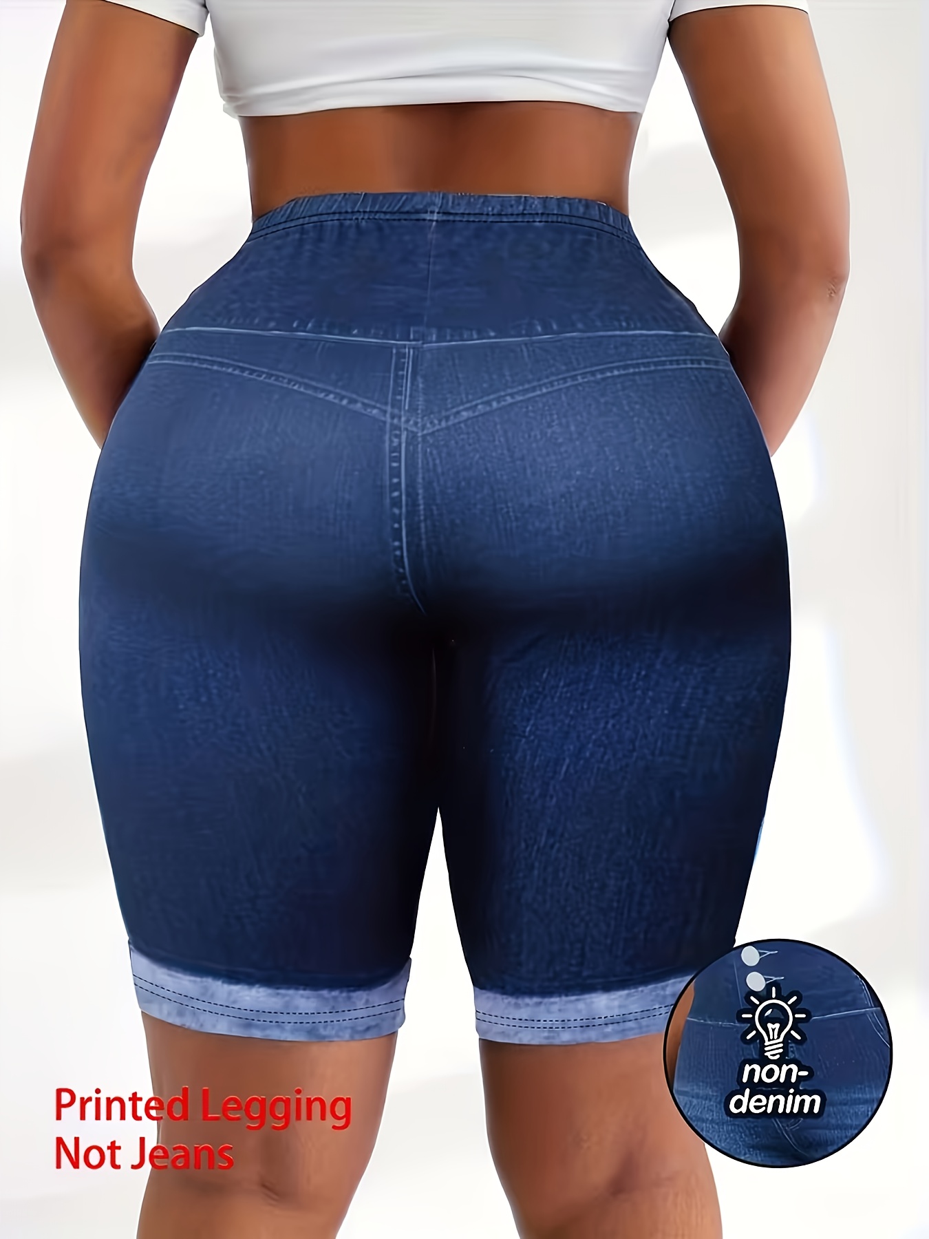 grandes tailles, shorts imprimés taille haute pour femmes ; leggings Élastiques ; shorts décontractés d'Été ; vêtements confortables pour femmes grandes tailles, shorts imprimés taille haute pour femmes ; leggings Élastiques ; shorts décontractés d'Été ; vêtements confortables pour femmes