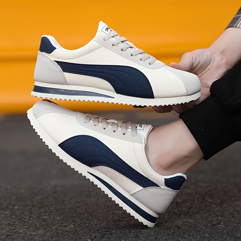 baskets, chaussures vintage forrest gump pour homme, chaussures de loisirs légères et respirantes à blocs de couleur, chaussures de skate basses polyvalentes pour les trajets quotidiens et le sport baskets, chaussures vintage forrest gump pour homme, chaussures de loisirs légères et respirantes à blocs de couleur, chaussures de skate basses polyvalentes pour les trajets quotidiens et le sport