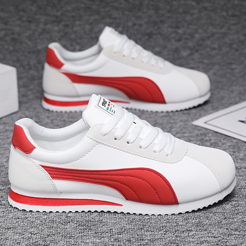 baskets, chaussures vintage forrest gump pour homme, chaussures de loisirs légères et respirantes à blocs de couleur, chaussures de skate basses polyvalentes pour les trajets quotidiens et le sport baskets, chaussures vintage forrest gump pour homme, chaussures de loisirs légères et respirantes à blocs de couleur, chaussures de skate basses polyvalentes pour les trajets quotidiens et le sport