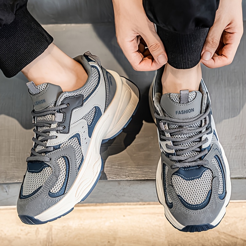 chaussures de course homme légères et résistantes à la route baskets basses respirantes avec soutien cussonné, semelle antidérapante & support de voûte plantaire, idéales pour entraînement, randonnée ou tenue décontractée dessus en pu/tissu & semelle intérieure eva (gris/noir) chaussures de course homme légères et résistantes à la route baskets basses respirantes avec soutien cussonné, semelle antidérapante & support de voûte plantaire, idéales pour entraînement, randonnée ou tenue décontractée dessus en pu/tissu & semelle intérieure eva (gris/noir)
