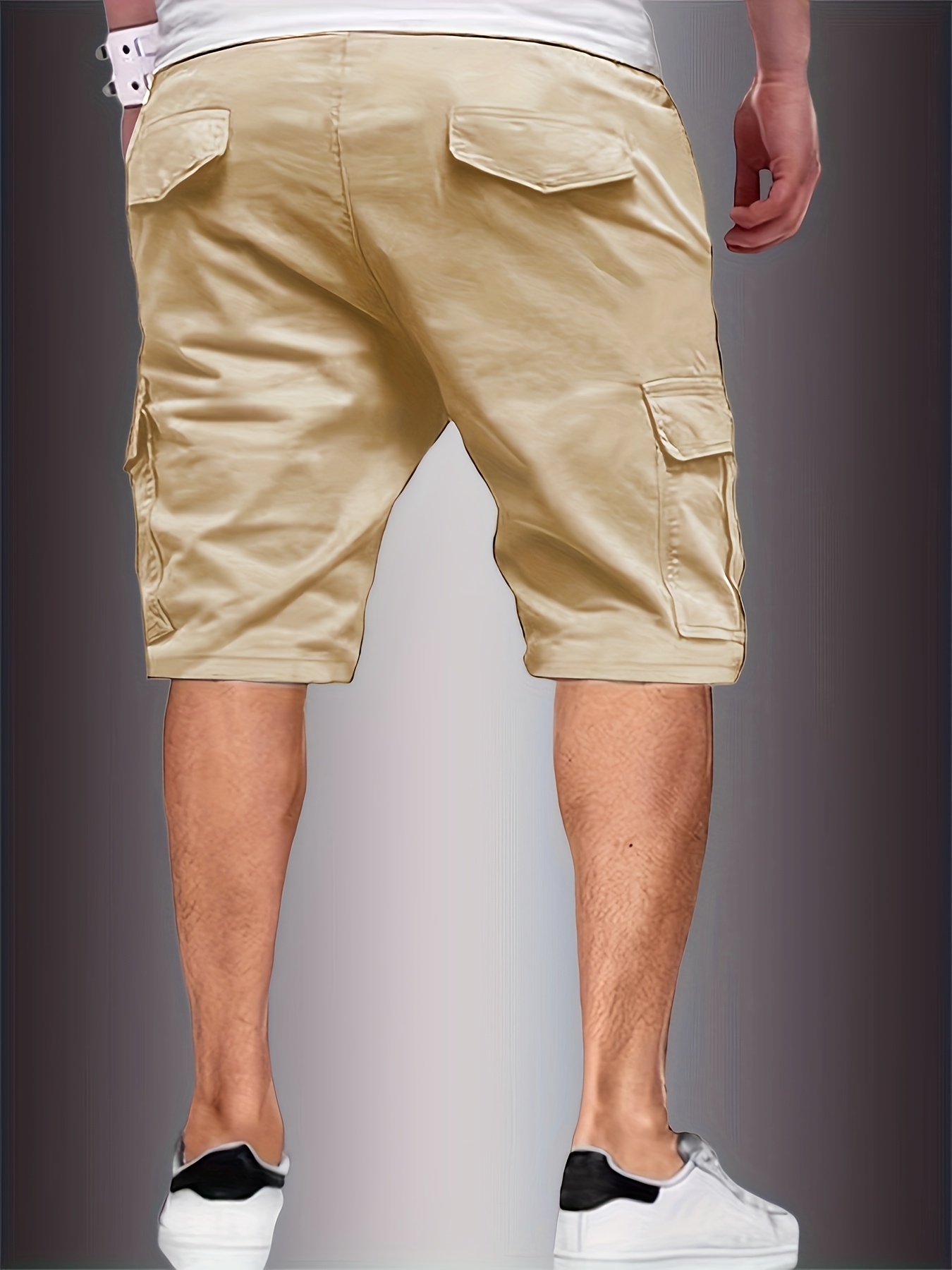 nouveau short de travail cargo transfrontalier pour homme avec plusieurs poches, short de randonnée décontracté et à la mode pour l'extérieur pour homme nouveau short de travail cargo transfrontalier pour homme avec plusieurs poches, short de randonnée décontracté et à la mode pour l'extérieur pour homme