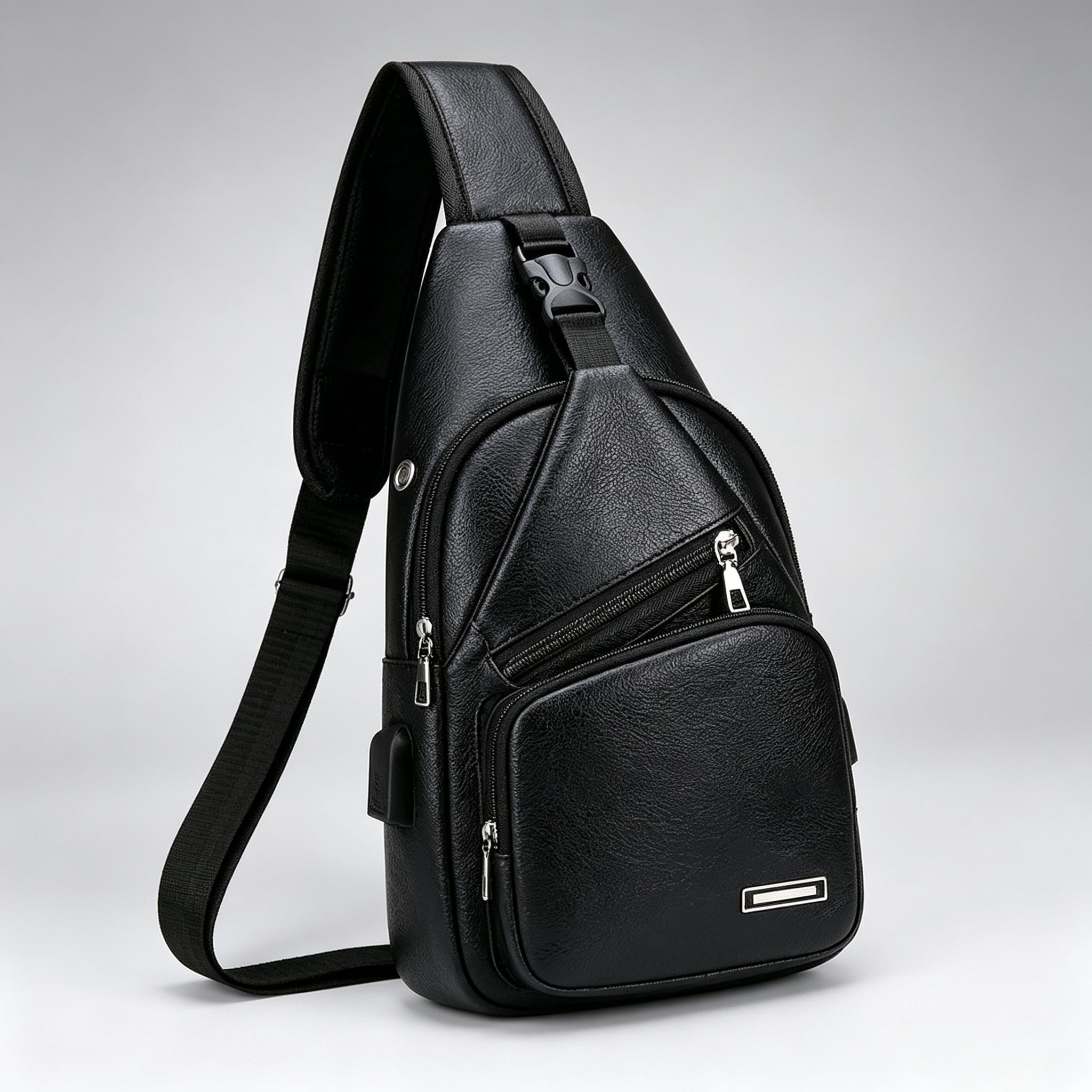 sac de poitrine rétro décontracté multifonctionnel pour homme, grande capacité et plusieurs compartiments, convient pour les trajets quotidiens et les voyages, fermeture à glissière, design aux couleurs contrastées, sac bandoulière, sac de loisirs en plein air, choix idéal pour un cadeau sac de poitrine rétro décontracté multifonctionnel pour homme, grande capacité et plusieurs compartiments, convient pour les trajets quotidiens et les voyages, fermeture à glissière, design aux couleurs contrastées, sac bandoulière, sac de loisirs en plein air, choix idéal pour un cadeau