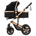Poussette Bébé 3 en 1 Multifonction