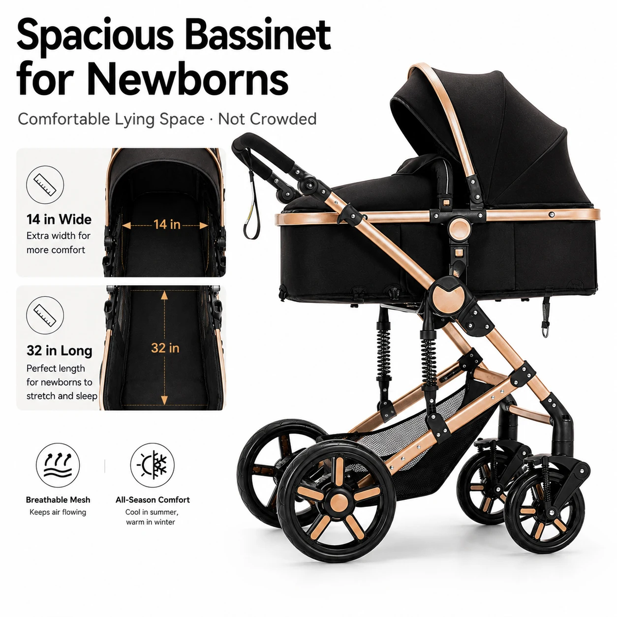 poussette de luxe 3 en 1 pour bébé, système de voyage, landau pour nouveau né avec nacelle, siège auto pour nourrisson, poussette pliable à position haute, siège réversible (vers les parents et vers l'extérieur), dossier réglable, roues eva, absorption des chocs, pour bébés de 0 à 3 ans poussette de luxe 3 en 1 pour bébé, système de voyage, landau pour nouveau né avec nacelle, siège auto pour nourrisson, poussette pliable à position haute, siège réversible (vers les parents et vers l'extérieur), dossier réglable, roues eva, absorption des chocs, pour bébés de 0 à 3 ans
