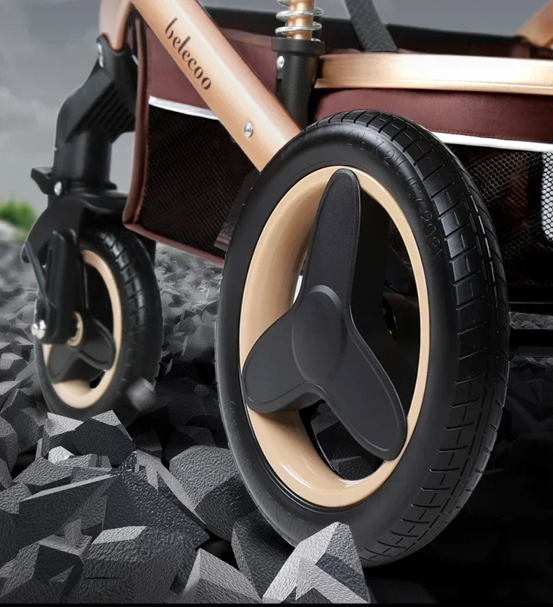 poussette bébé 3 en 1 avec siège auto 530d, panier de couchage amovible, poussette de voyage bidirectionnelle, haute qualité belecoo poussette bébé 3 en 1 avec siège auto 530d, panier de couchage amovible, poussette de voyage bidirectionnelle, haute qualité belecoo