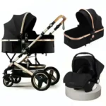 Poussette Bébé 3 en 1 Ultra-Confort