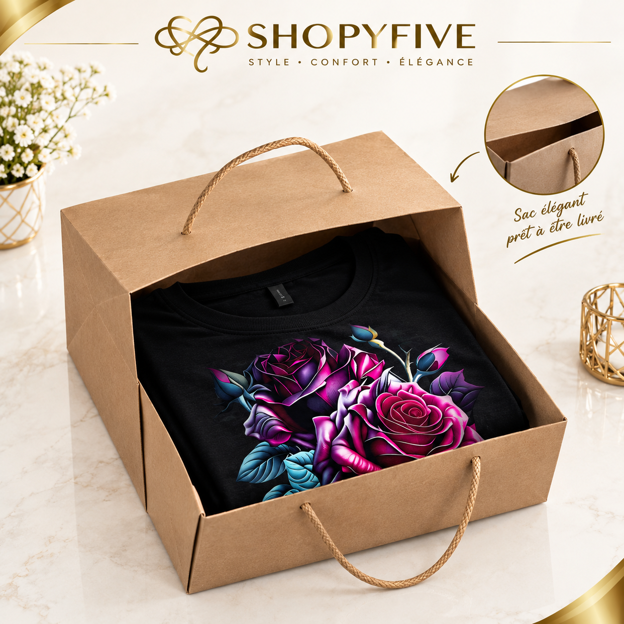 t shirt fleuri femme roses noir t shirt fleuri femme roses noir