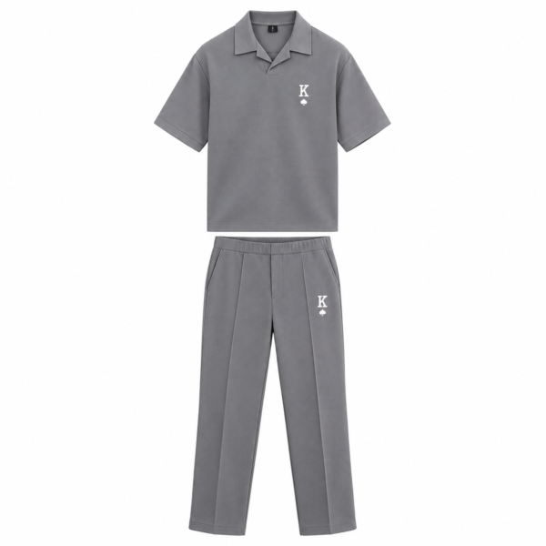ensemble polo oversize & pantalon slim homme