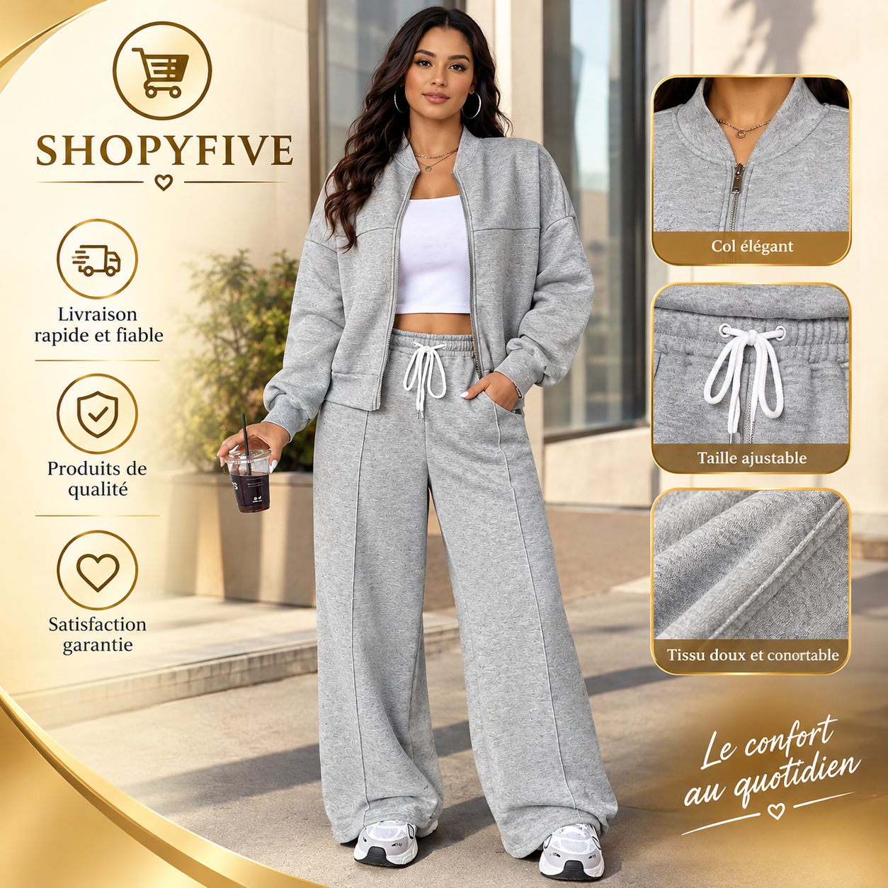 ensemble 2 pièces grande taille velours gris ensemble 2 pièces grande taille velours gris
