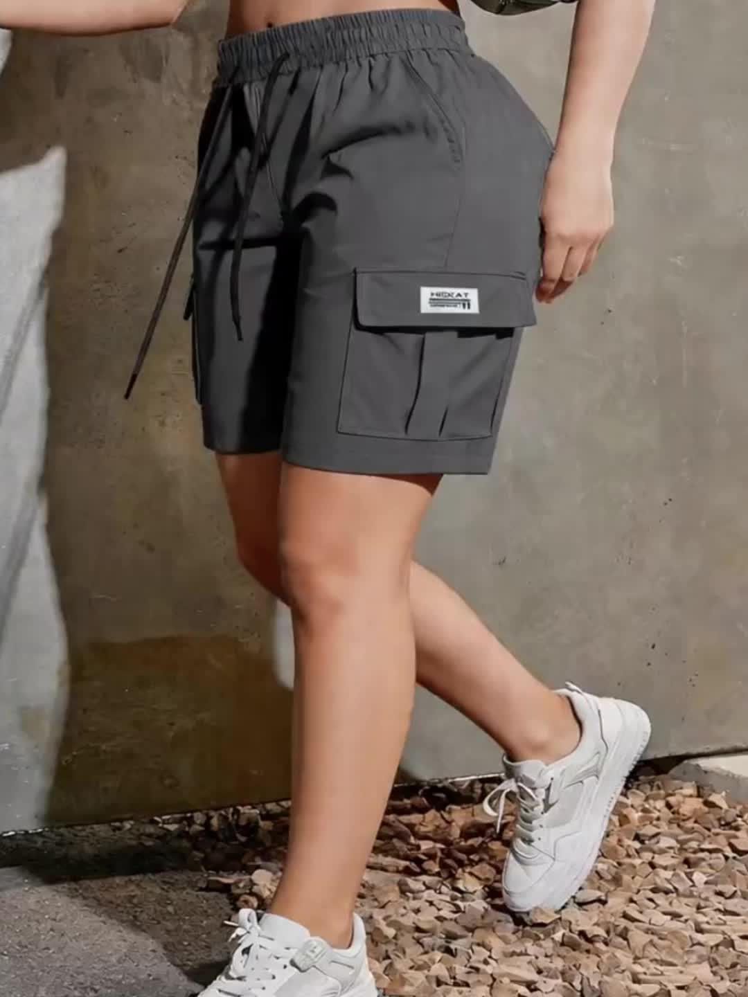 nouveau short de sport d'Été pour femme avec ceinture Élastique et cordon de serrage, pantalon décontracté imprimé, à la mode et respirant, adapté à un usage quotidien et au fitness en plein air nouveau short de sport d'Été pour femme avec ceinture Élastique et cordon de serrage, pantalon décontracté imprimé, à la mode et respirant, adapté à un usage quotidien et au fitness en plein air