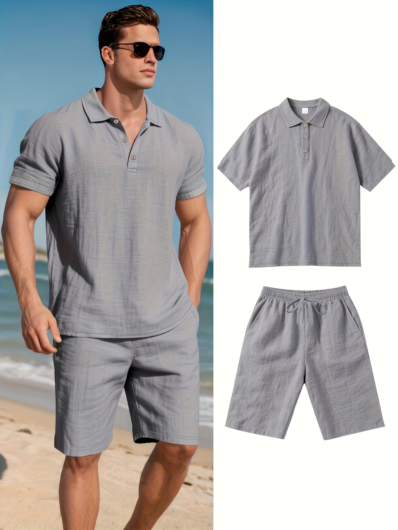 ensemble de pantalons en lin pour homme, coupe ajustée, à séchage rapide et évacuant l'humidité, avec une ceinture élastique réglable. légers et respirants, coupe droite, adaptés pour la plage, la randonnée, les tenues de soirée et le style urbain décontracté. style américain classique avec un ensemble de pantalons en lin pour homme, coupe ajustée, à séchage rapide et évacuant l'humidité, avec une ceinture élastique réglable. légers et respirants, coupe droite, adaptés pour la plage, la randonnée, les tenues de soirée et le style urbain décontracté. style américain classique avec un