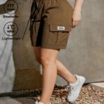 Short de Sport Femme Taille Élastique — Confort Été