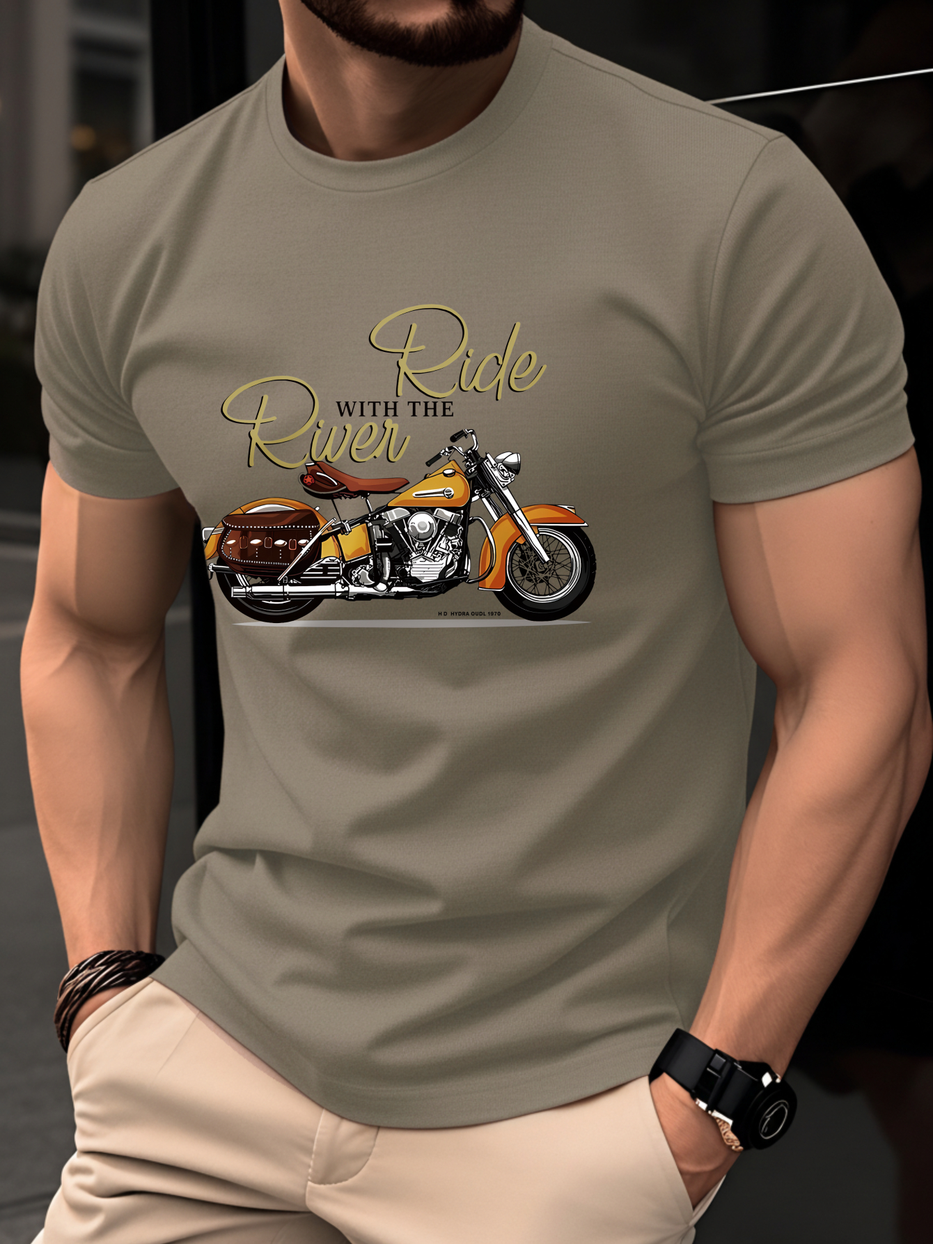 t shirt homme 100% coton, haut léger manches courtes Été, coupe slim tendance col rond, respirant jeunesse décontracté polyvalent vintage imprimé graphique moto anglais, style urbain t shirt homme 100% coton, haut léger manches courtes Été, coupe slim tendance col rond, respirant jeunesse décontracté polyvalent vintage imprimé graphique moto anglais, style urbain