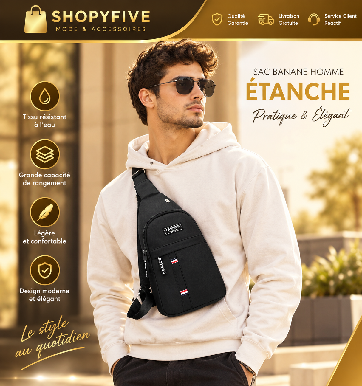 sac banane homme Étanche sac banane homme Étanche