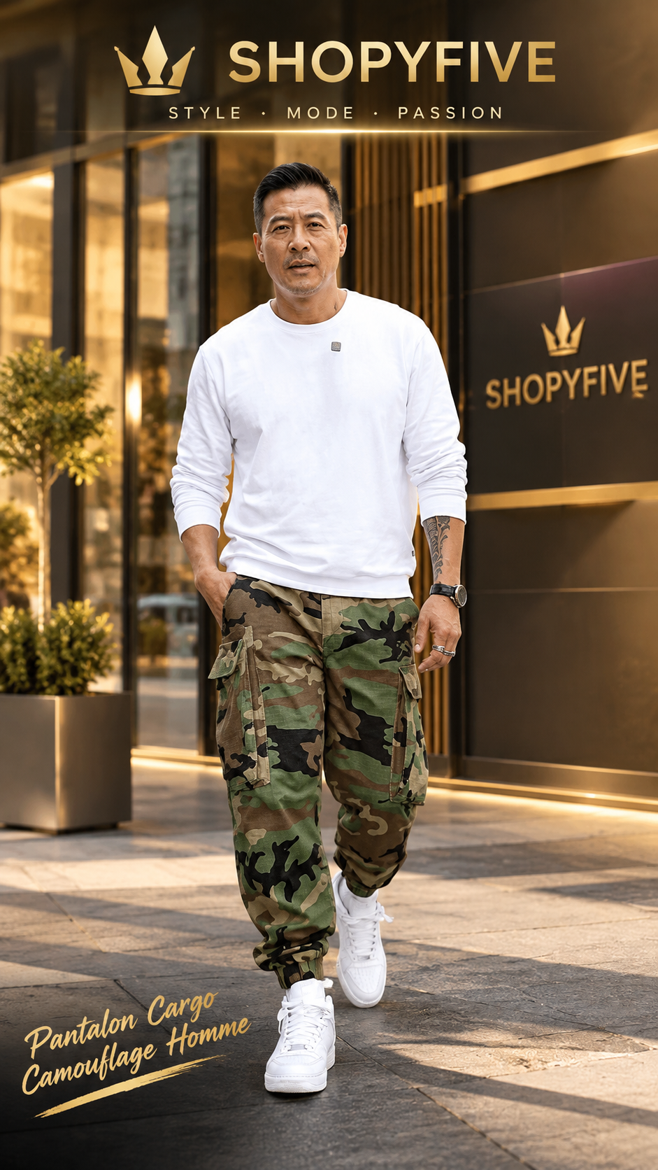 pantalon cargo camouflage homme pantalon cargo camouflage homme