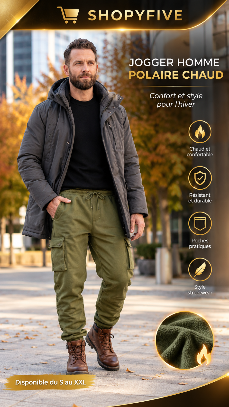 jogger homme polaire chaud jogger homme polaire chaud