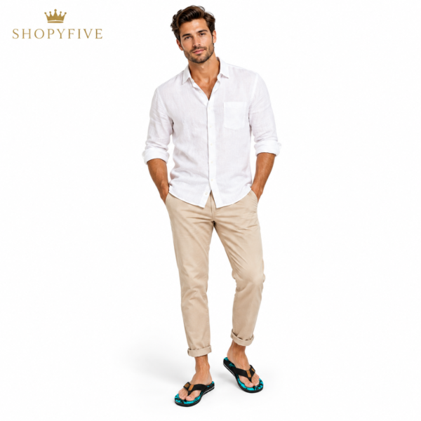 tongs homme Été plage et piscine