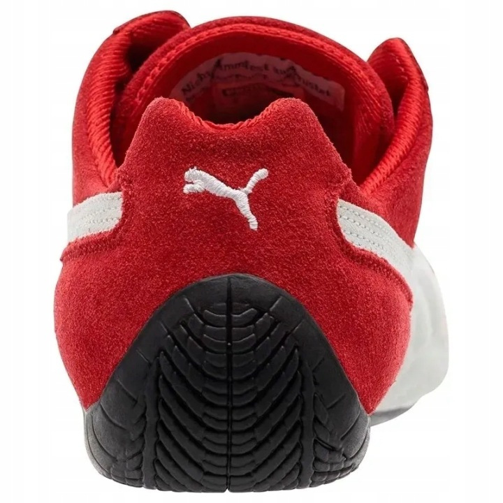chaussures de sport basses rouges pour femme puma speed cat 417302 01 en cuir chaussures de sport basses rouges pour femme puma speed cat 417302 01 en cuir