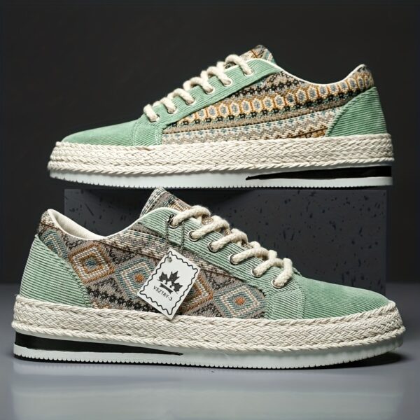chaussures de sport décontractées respirantes pour hommes chaussures d'été légères avec fermeture à lacets, semelle en caoutchouc antidérapante couleur beige/noir/bleu turquoise pour tous les jours, bureau, événements formels chaussures de marche confortables toutes saisons, chaussures de bureau, streetwear élégant, doublure intérieure en tissu, chaussures de traction durables, mode urbaine, design tendance, ajustement confortable, commutants urbains