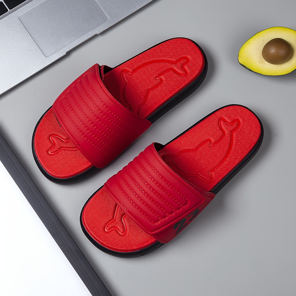 chaussons de sport d'été d'extérieur pour homme, sandales de d'intérieur à semelle souple, claquettes à une sangle grande taille pour homme chaussons de sport d'été d'extérieur pour homme, sandales de d'intérieur à semelle souple, claquettes à une sangle grande taille pour homme