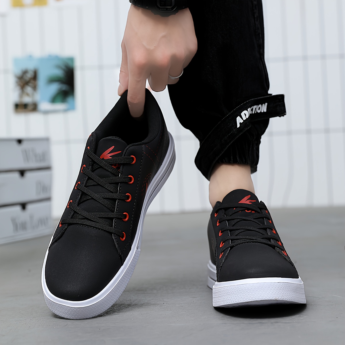 chaussures de skateboard basses 9003, baskets décontractées, chaussures de course de tous les jours, chaussures pour homme grande taille chaussures de skateboard basses 9003, baskets décontractées, chaussures de course de tous les jours, chaussures pour homme grande taille