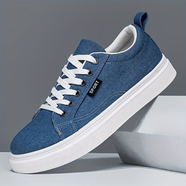 chaussures en toile pour hommes, chaussures décontractées pour étudiants, chaussures de skateboard tendance, baskets athlétiques polyvalentes