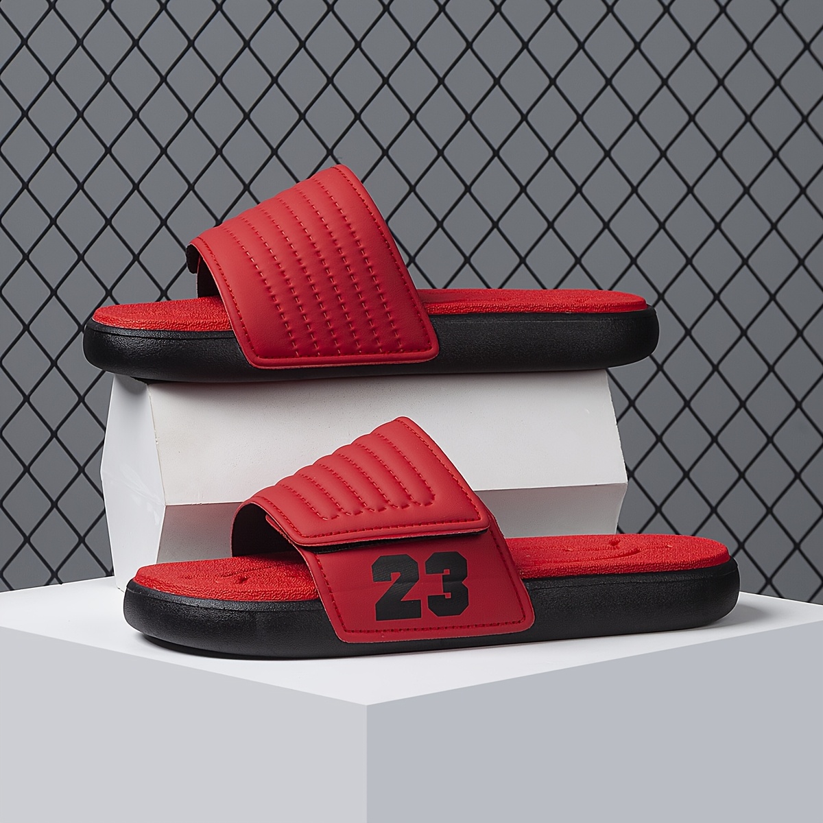 chaussons de sport d'été d'extérieur pour homme, sandales de d'intérieur à semelle souple, claquettes à une sangle grande taille pour homme chaussons de sport d'été d'extérieur pour homme, sandales de d'intérieur à semelle souple, claquettes à une sangle grande taille pour homme