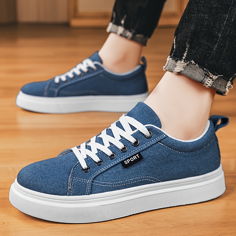 chaussures en toile pour hommes, chaussures décontractées pour étudiants, chaussures de skateboard tendance, baskets athlétiques polyvalentes chaussures en toile pour hommes, chaussures décontractées pour étudiants, chaussures de skateboard tendance, baskets athlétiques polyvalentes