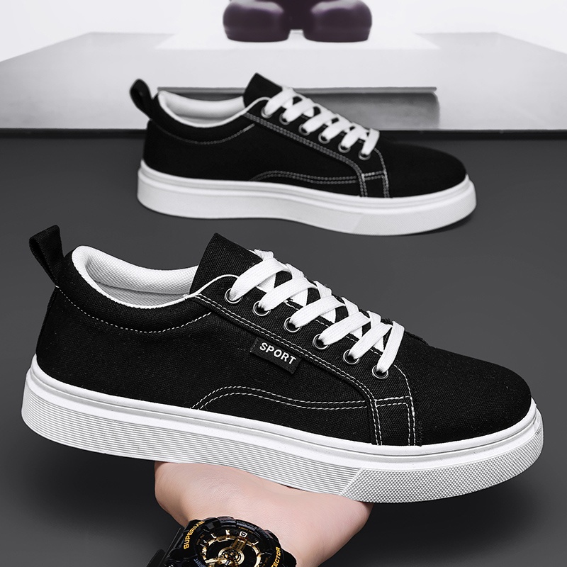 chaussures en toile pour hommes, chaussures décontractées pour étudiants, chaussures de skateboard tendance, baskets athlétiques polyvalentes chaussures en toile pour hommes, chaussures décontractées pour étudiants, chaussures de skateboard tendance, baskets athlétiques polyvalentes