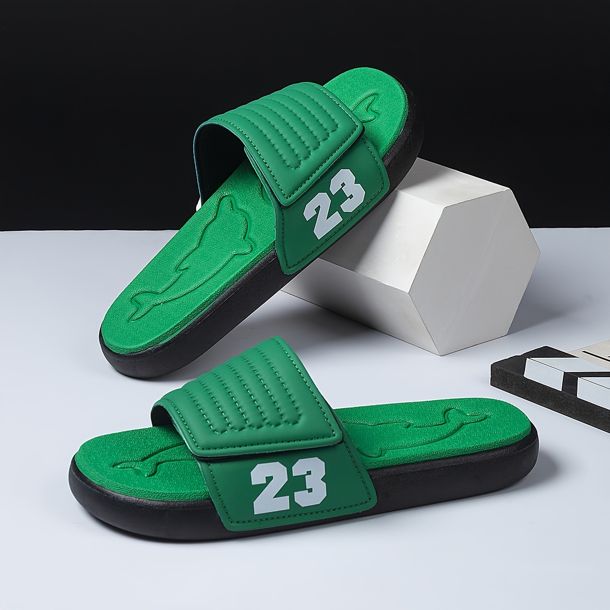 chaussons de sport d'été d'extérieur pour homme, sandales de d'intérieur à semelle souple, claquettes à une sangle grande taille pour homme chaussons de sport d'été d'extérieur pour homme, sandales de d'intérieur à semelle souple, claquettes à une sangle grande taille pour homme